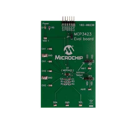 MCP3423EV